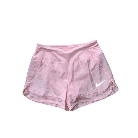 NIKE DRI-FIT CREW BREATHE SHORTS- PINK - Picture 4 of 11